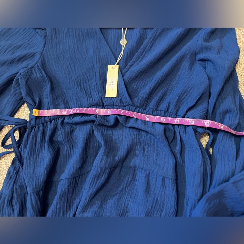 Max Studio Cobalt colored dress size XS - Picture 7 of 7
